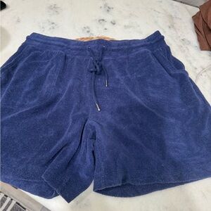 Terry cloth shorts